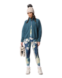 Jasper Ridge™ Pebbled Full Snap Fleece Jacket in Everblue