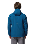 The Columbia Mens Tall Heights™ III Hooded Softshell Jacket in Phoenix Blue & Black