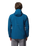 The Columbia Mens Tall Heights™ III Hooded Softshell Jacket in Phoenix Blue & Black
