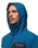 The Columbia Mens Tall Heights™ III Hooded Softshell Jacket in Phoenix Blue & Black
