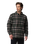 The Columbia Mens Hunter Arch™ Shirt Jacket in Greenscape Track Plaid