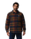 The Columbia Mens Hunter Arch™ Shirt Jacket in Collegiate Navy Track Plaid