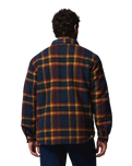 The Columbia Mens Hunter Arch™ Shirt Jacket in Collegiate Navy Track Plaid