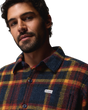 The Columbia Mens Hunter Arch™ Shirt Jacket in Collegiate Navy Track Plaid