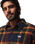 The Columbia Mens Hunter Arch™ Shirt Jacket in Collegiate Navy Track Plaid