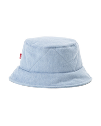 The Levi's® Womens Puffer Holiday Bucket Hat in Jeans Blue