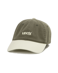 The Levi's® Mens Headline Cap in Army Green