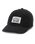 The Levi's® Mens Relaxed Dad Heritage Cap in Regular Black