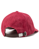 The Levi's® Womens Lazy Girl Logo Cap in Medium Red