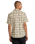 The RVCA Mens La Eye Floral Shirt in Light Khaki