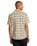 The RVCA Mens La Eye Floral Shirt in Light Khaki