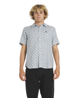 The RVCA Mens Va Monogram Shirt in Vintage Navy