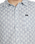 The RVCA Mens Va Monogram Shirt in Vintage Navy