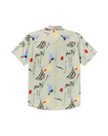 The RVCA Mens Craft Shirt in Green Tea