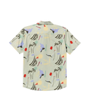 The RVCA Mens Craft Shirt in Green Tea