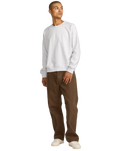 The RVCA Dayshift 5 Pocket Trousers in Bombay Brown | Available at Anns Cottage