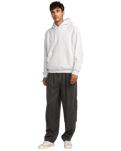 The RVCA Mens Vacancy Utility Trousers in Pirate Black