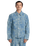 The RVCA Mens Boro Dayshift Jacket in Bleached Indigo