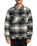 The RVCA Mens Dayshift Flannel Jacket in Black