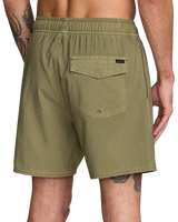 The RVCA Mens VA Pigment Boardshorts in Martini Olive