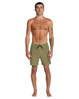 The RVCA Mens VA Pigment Boardshorts in Martini Olive