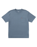 The RVCA Mens Lauryn Alvarez Eye Swirl T-Shirt in Vintage Navy