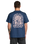 The RVCA Mens Palmgrove T-Shirt in Moody Blue