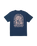 The RVCA Mens Palmgrove T-Shirt in Moody Blue