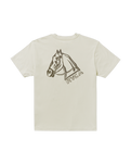 The RVCA Mens KSL Pocket T-Shirt in Ceramic