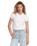 The RVCA Womens Dawn Sweater Top in Whisper White