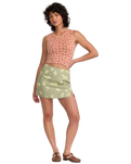 The RVCA Womens Shiver Sweater Top in Clay