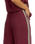 The RVCA Womens SYD Stripe Joggers in Wine