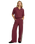 The RVCA Womens SYD Stripe Joggers in Wine