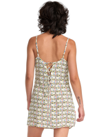 The RVCA Womens Lauryn Slip Dress in Ochre