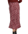 The RVCA Womens Annika Midi Skirt in Cranberry
