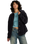 The RVCA Womens Birdie Cord Overshirt in Gravel