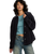 The RVCA Womens Birdie Cord Overshirt in Gravel
