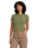 The RVCA Womens 411 T-Shirt in Cypress Green