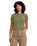 The RVCA Womens 411 T-Shirt in Cypress Green