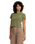 The RVCA Womens 411 T-Shirt in Cypress Green