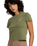 The RVCA Womens 411 T-Shirt in Cypress Green