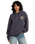The RVCA Womens Baggie Hoodie in Gravel