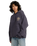 The RVCA Womens Baggie Hoodie in Gravel
