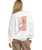 The RVCA Womens Spanky Loteria Sweatshirt in Vintage White