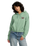 The RVCA Womens Court Zip Hoodie in Sea Green