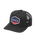 The RVCA Mens Commonwealth Curved Trucker Cap in Black