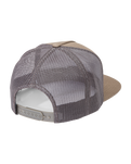 The RVCA Mens VA ATW Trucker Cap in Lead