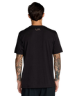 The RVCA Mens Va Blur T-Shirt in Black