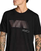 The RVCA Mens Va Blur T-Shirt in Black