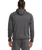 The RVCA Mens Balance Tech Zip Hoodie in Black Heather